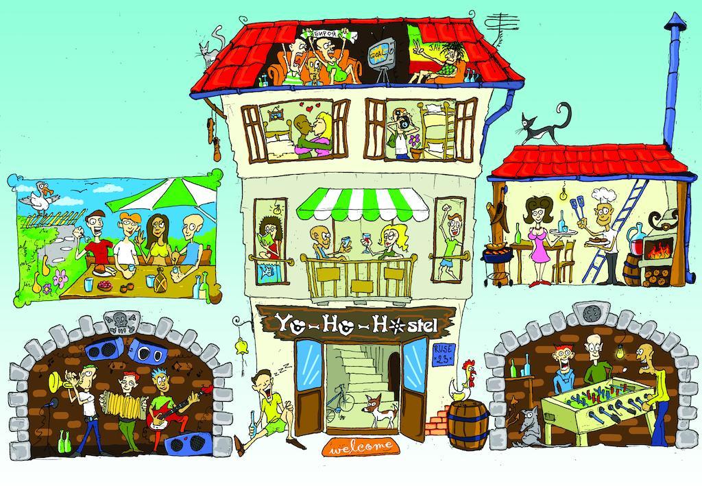 Yo Ho Hostel Варна Экстерьер фото