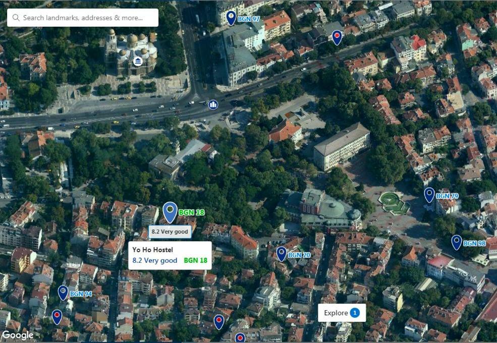 Yo Ho Hostel Варна Экстерьер фото